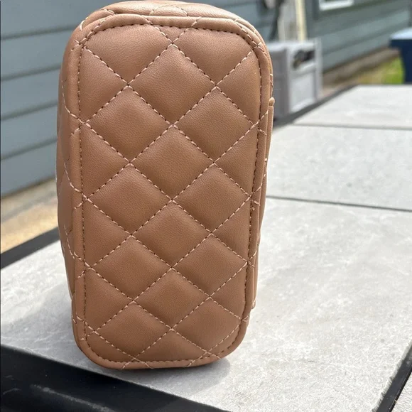 Valentino Orlando Brown Quilted Handbag/Crossbody - Picture 3 of 6